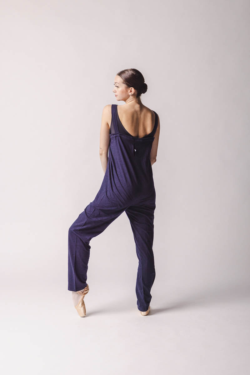Dark Blue Romper