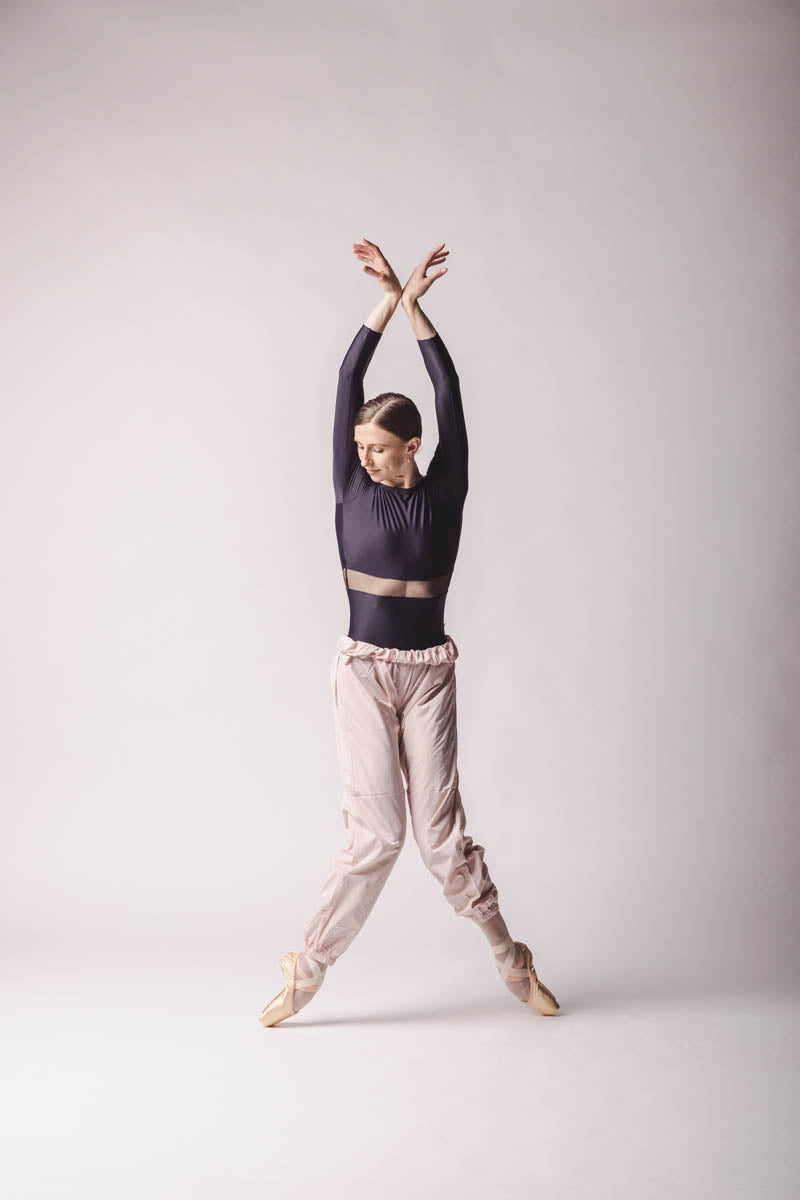 Beige Trash bag Pants By WorldWide Ballet